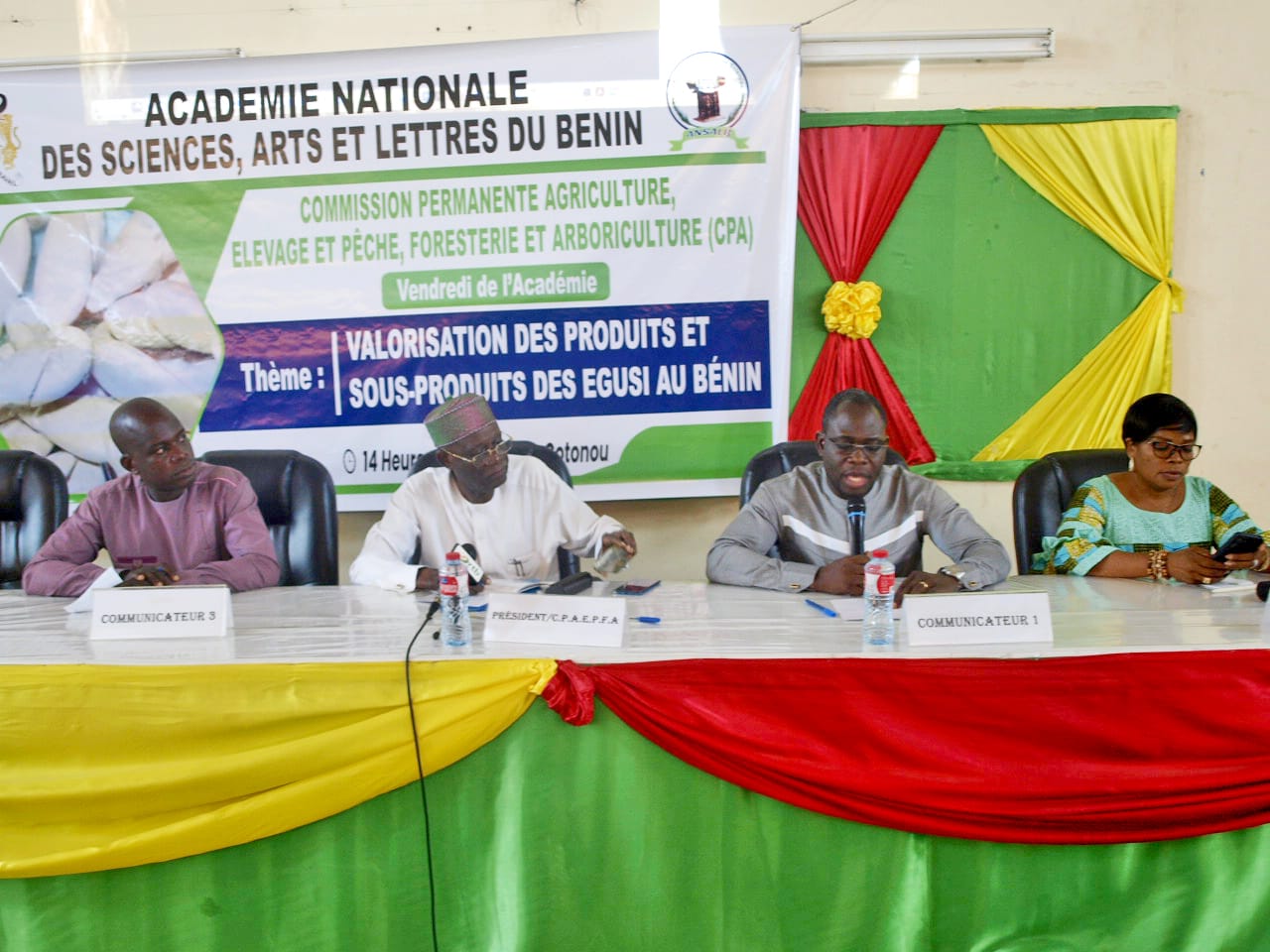 ANSALB "Vendredi de l'Académie". Le potentiel socio-économique des Egusi révélé !